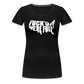 F*ck Off We're Full Women’s Premium T-Shirt - black