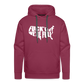 F*ck Off We're Full Men’s Premium Hoodie - burgundy