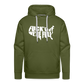 F*ck Off We're Full Men’s Premium Hoodie - olive green