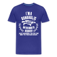 I'm a Gunaholic Funny Men's Premium T-Shirt - royal blue