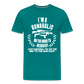 I'm a Gunaholic Funny Men's Premium T-Shirt - teal