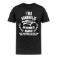 I'm a Gunaholic Funny Men's Premium T-Shirt - charcoal grey