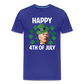 Funny Joe Biden Happy 4th Of July Confused St Patrick's Day Men's Premium T-Shirt - royal blue