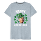 Funny Joe Biden Happy 4th Of July Confused St Patrick's Day Men's Premium T-Shirt - heather ice blue