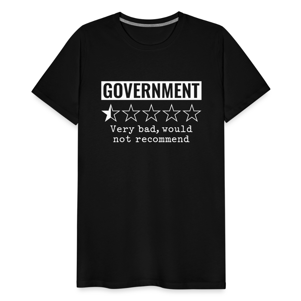 Review of Government Men's Premium T-Shirt - black