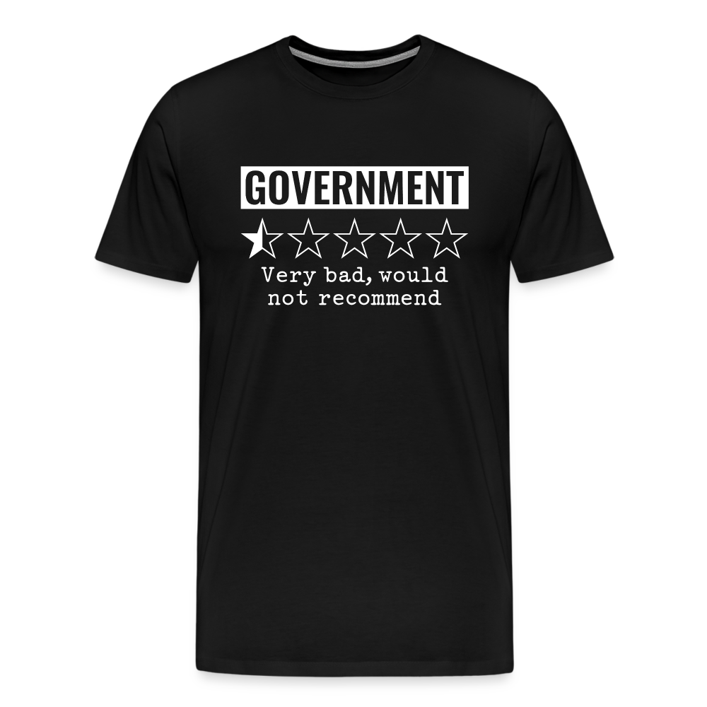 Review of Government Men's Premium T-Shirt - black