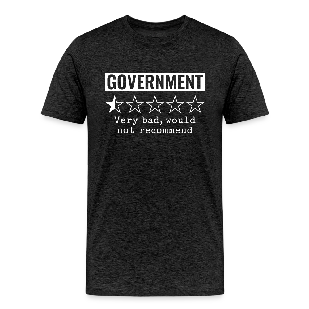 Review of Government Men's Premium T-Shirt - charcoal grey