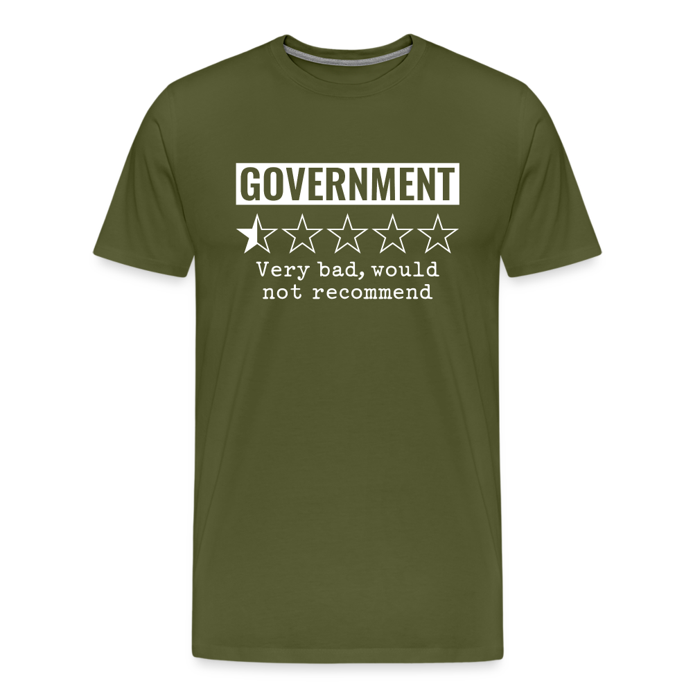 Review of Government Men's Premium T-Shirt - olive green