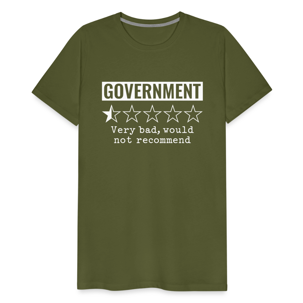 Review of Government Men's Premium T-Shirt - olive green