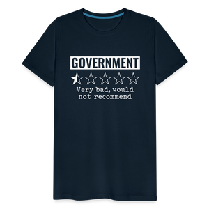 Review of Government Men's Premium T-Shirt - deep navy