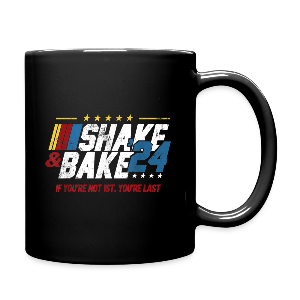 Shake & Bake 24 Funny Full Color Mug - black