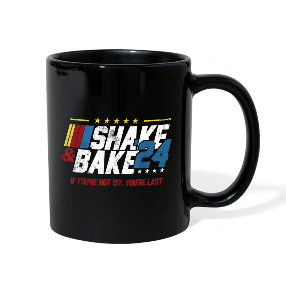 Shake & Bake 24 Funny Full Color Mug - black