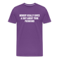 Nobody Really Gives A Shit About Your Pronouns Men's Premium T-Shirt - purple