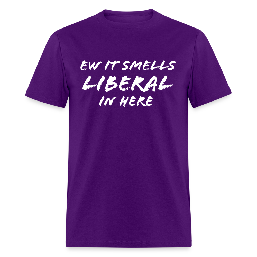 Ew It Smells Liberal In Here Funny Classic T-Shirt - purple