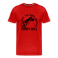 Ope There I Go Down Another Rabbit Hole Men's Premium T-Shirt - red