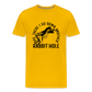 Ope There I Go Down Another Rabbit Hole Men's Premium T-Shirt - sun yellow