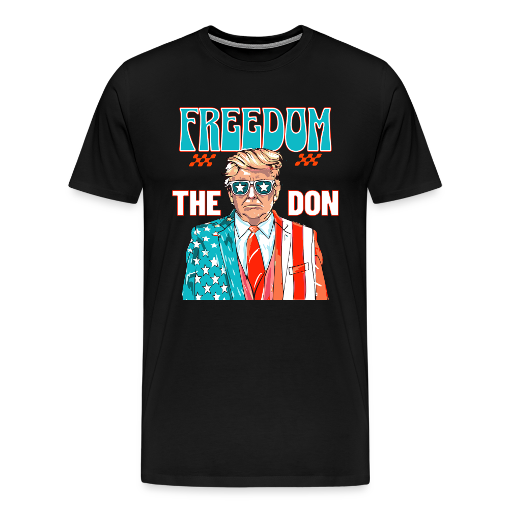 The Don Patriotic Donald Trump Men's Premium T-Shirt - black