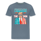 The Don Patriotic Donald Trump Men's Premium T-Shirt - steel blue