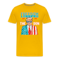 The Don Patriotic Donald Trump Men's Premium T-Shirt - sun yellow