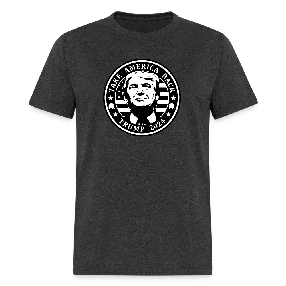 Take America Back - Trump 2024 Unisex Classic T-Shirt - heather black