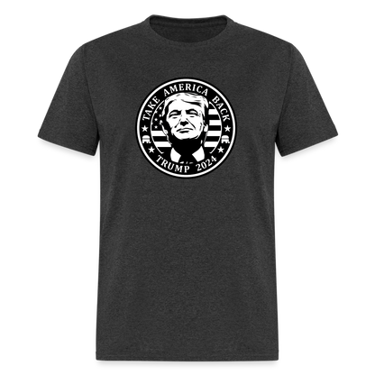 Take America Back - Trump 2024 Unisex Classic T-Shirt - heather black