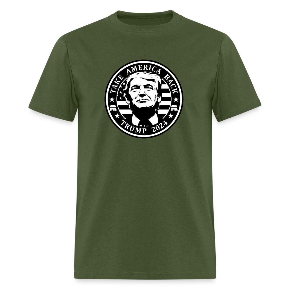 Take America Back - Trump 2024 Unisex Classic T-Shirt - military green