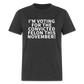 I'M VOTING FOR THE  CONVICTED FELON THIS NOVEMBER! Unisex Classic T-Shirt - heather black