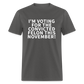 I'M VOTING FOR THE  CONVICTED FELON THIS NOVEMBER! Unisex Classic T-Shirt - charcoal