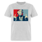 Middle Finger Trump Classic T-Shirt - heather gray