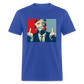 Middle Finger Trump Classic T-Shirt - royal blue