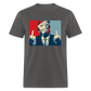 Middle Finger Trump Classic T-Shirt - charcoal