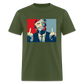 Middle Finger Trump Classic T-Shirt - military green