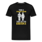 Thank a Straight Person Men's Premium T-Shirt - black