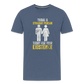 Thank a Straight Person Men's Premium T-Shirt - heather blue