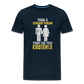 Thank a Straight Person Men's Premium T-Shirt - deep navy