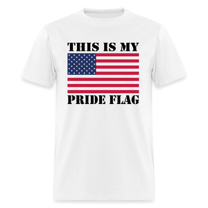 This Is My Pride Flag NEW 2024 Unisex Classic T-Shirt - white