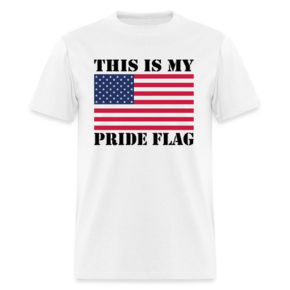 This Is My Pride Flag NEW 2024 Unisex Classic T-Shirt - white