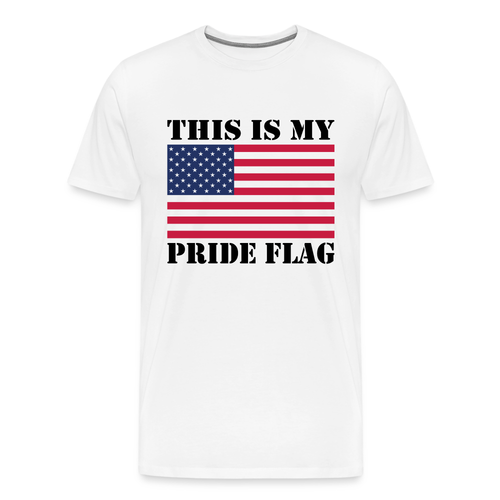 This Is My Pride Flag NEW 2024 Men's Premium T-Shirt - white