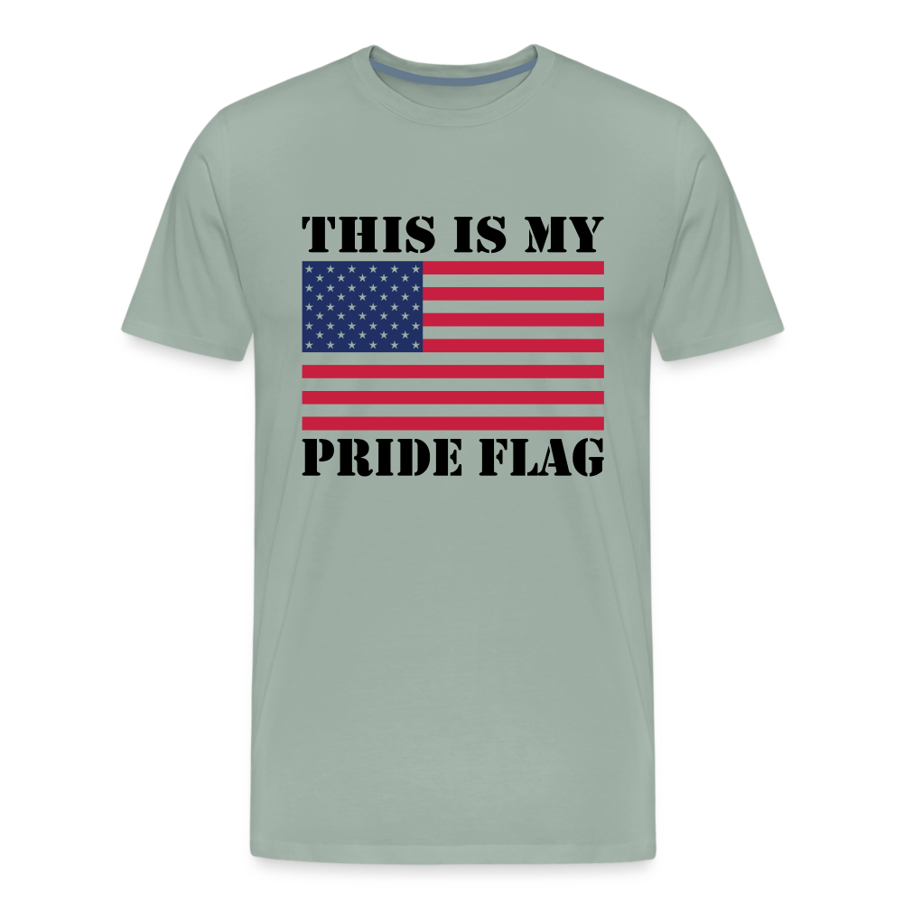 This Is My Pride Flag NEW 2024 Men's Premium T-Shirt - steel green