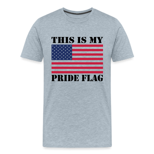 This Is My Pride Flag NEW 2024 Men's Premium T-Shirt - heather ice blue