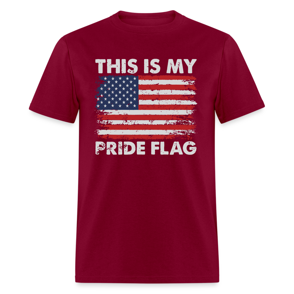 This Is My Pride Flag NEW 2024 Unisex Classic T-Shirt - burgundy