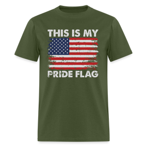 This Is My Pride Flag NEW 2024 Unisex Classic T-Shirt - military green