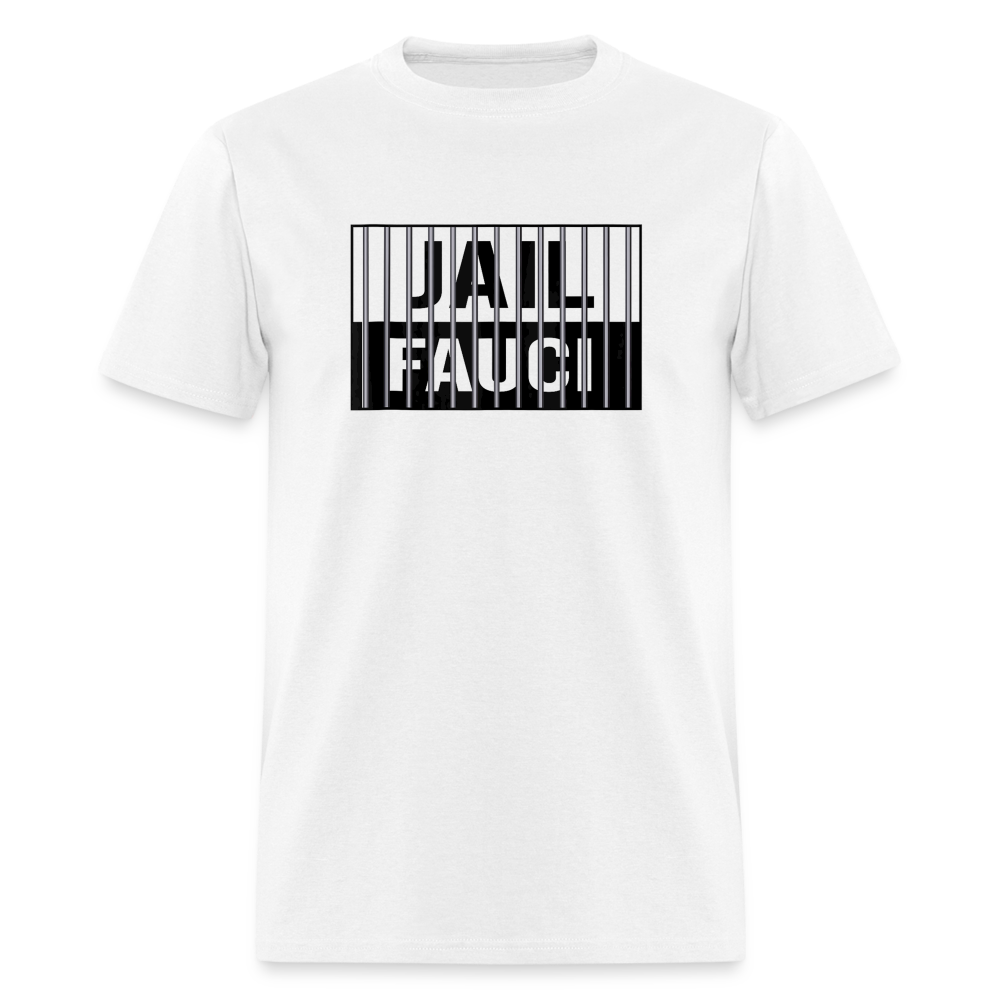 Jail Fauci Unisex Classic T-Shirt - white