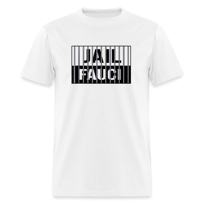 Jail Fauci Unisex Classic T-Shirt - white