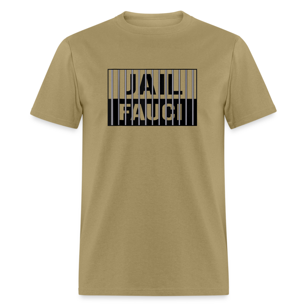 Jail Fauci Unisex Classic T-Shirt - khaki