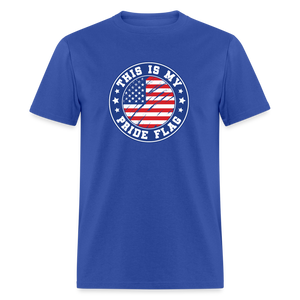 This Is My Pride Flag Classic T-Shirt - royal blue