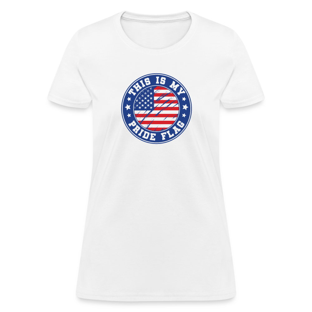 This Is My Pride Flag Women's T-Shirt - white