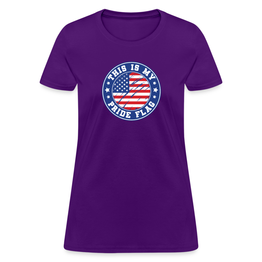 This Is My Pride Flag Women's T-Shirt - purple