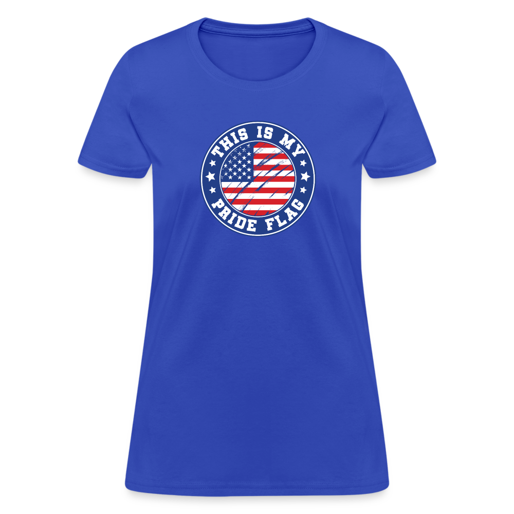 This Is My Pride Flag Women's T-Shirt - royal blue