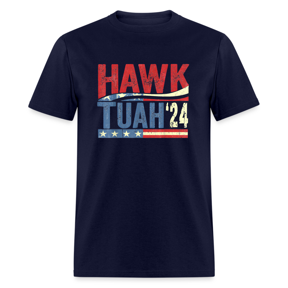 Hawk Tuah 24 Classic T-Shirt - navy